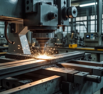 Станок выполняет непрерывную обработку