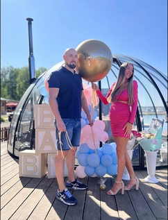 Гендерный шар большой 