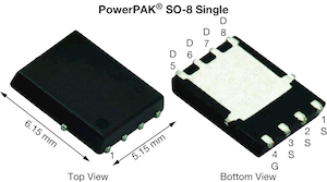 Корпус MOSFET SiR870ADP Vishay