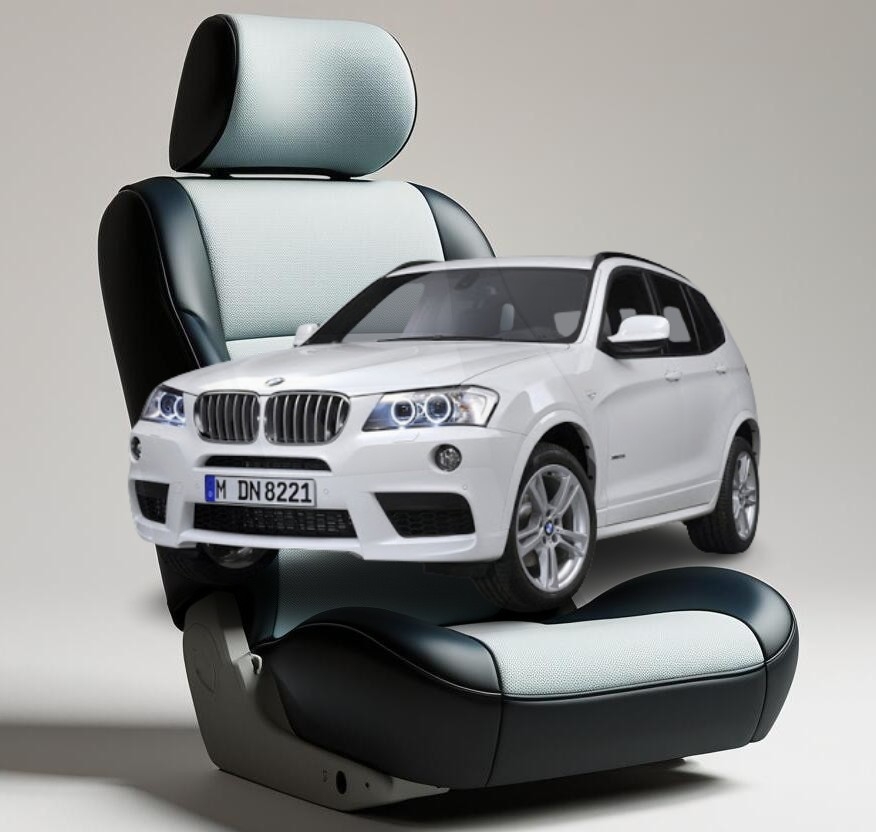 Чехлы для сидений BMW X3, стиль и защита