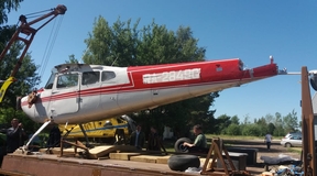 Перевозка Як-52 на грузовике