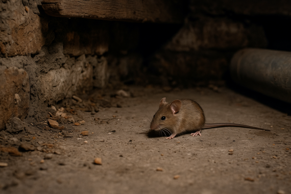 Мышь в подвале