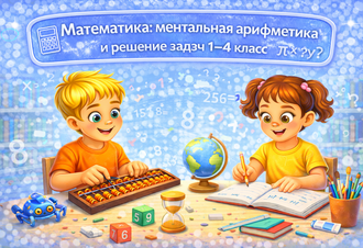 математика для детей Нижний Новгород ментальная арифметика решение задач занятия