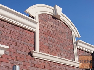 Фасадный декор из архитектурного бетона