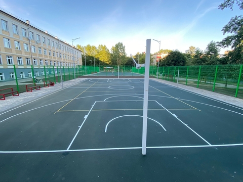 бесшовное спортивное покрытие
