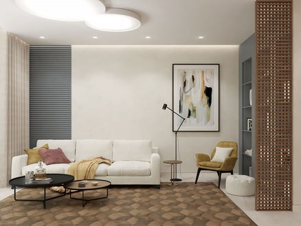 Дизайн проект гостиной