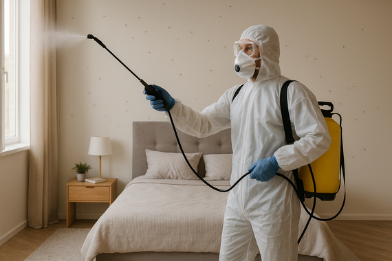 Дезинсекция спальни