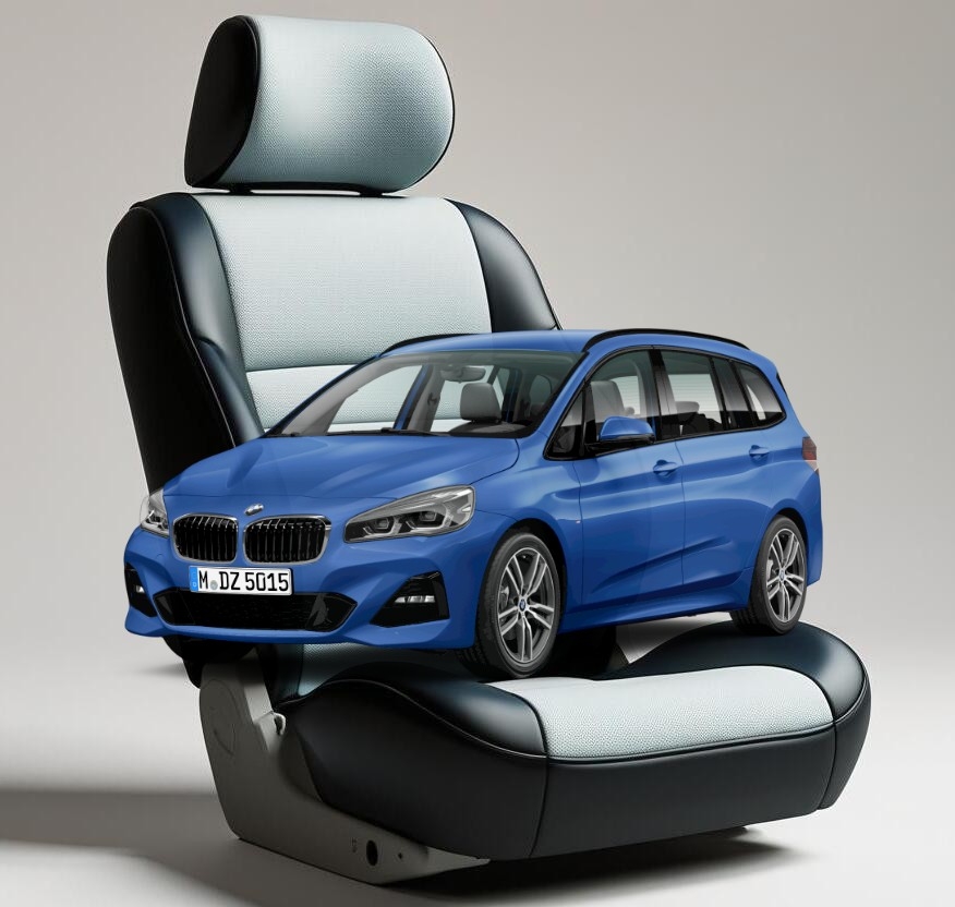 Чехлы на сиденья BMW 2 F46 Grand Tourer