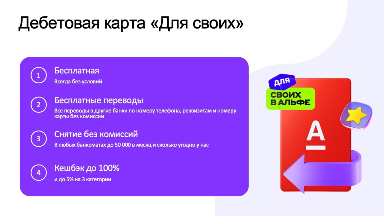 Свой в Альфа-Банке