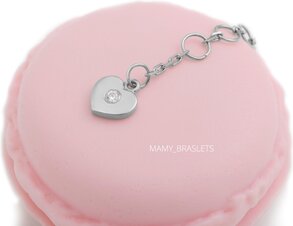 Сердечко для браслета с детками Mamy-braslets