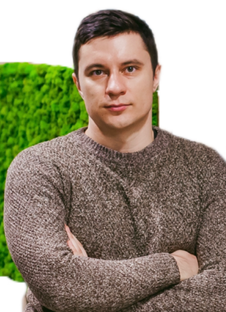 Соколов Юрий автор ТГ-канала "МОХнатый БИЗНЕС" про озеленение интерьеров стабилизированным мхом