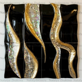 Картина из коллекции Натальи Жуковой " Black Gold Pearl "
