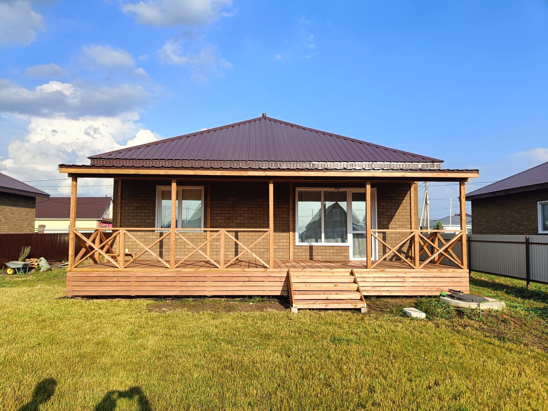 Строительство деревянных террас под ключ в Уфе и Уфимском районе