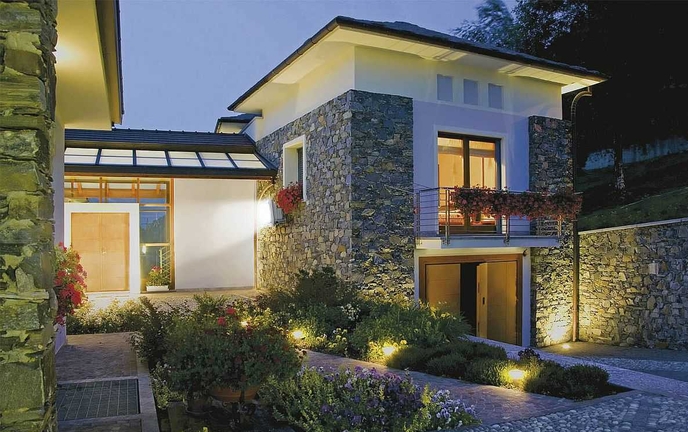 установка осветительных приборов