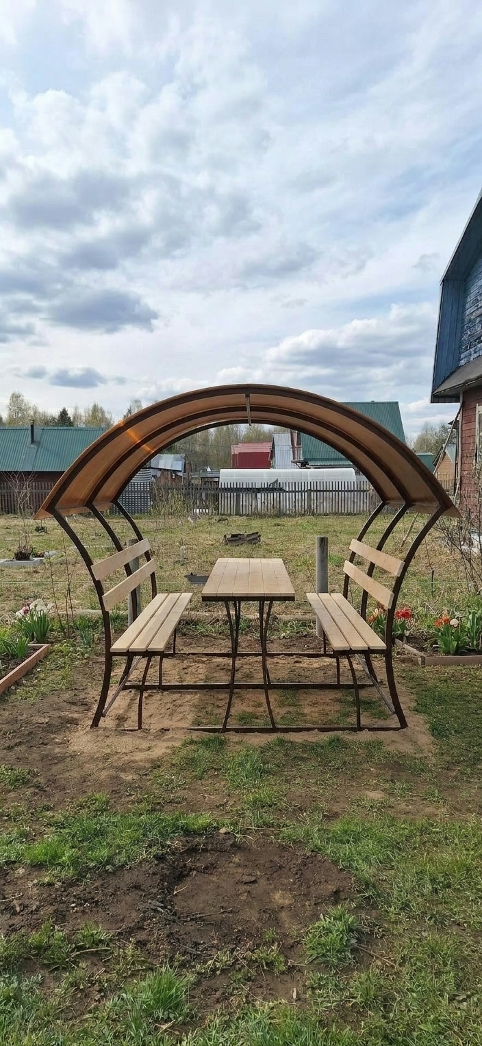 летние беседки