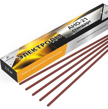 Электроды сварочные Аркус ЛЮКС МР-3 2,5мм 1кг вакуум