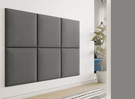 Мягкие стеновые панели квадратной формы на заказ по индивидуальным размерам