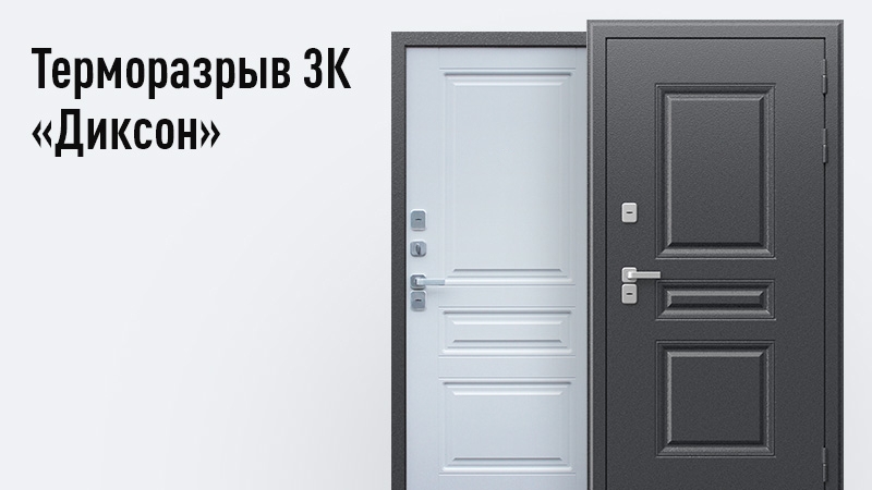 Входная дверь Диксон с терморазрывом