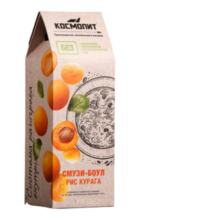 СМУЗИ Рис-Курага, космическое питание