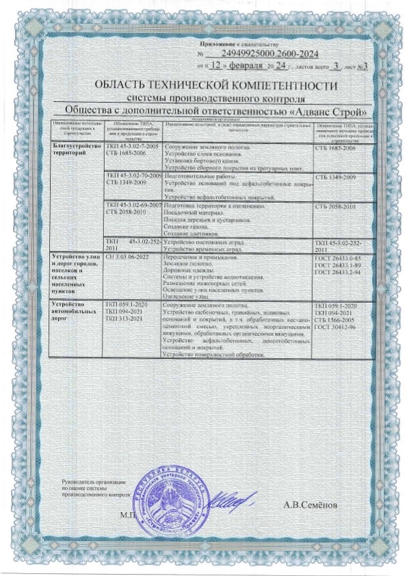 Свидетельство о технической компетентности
