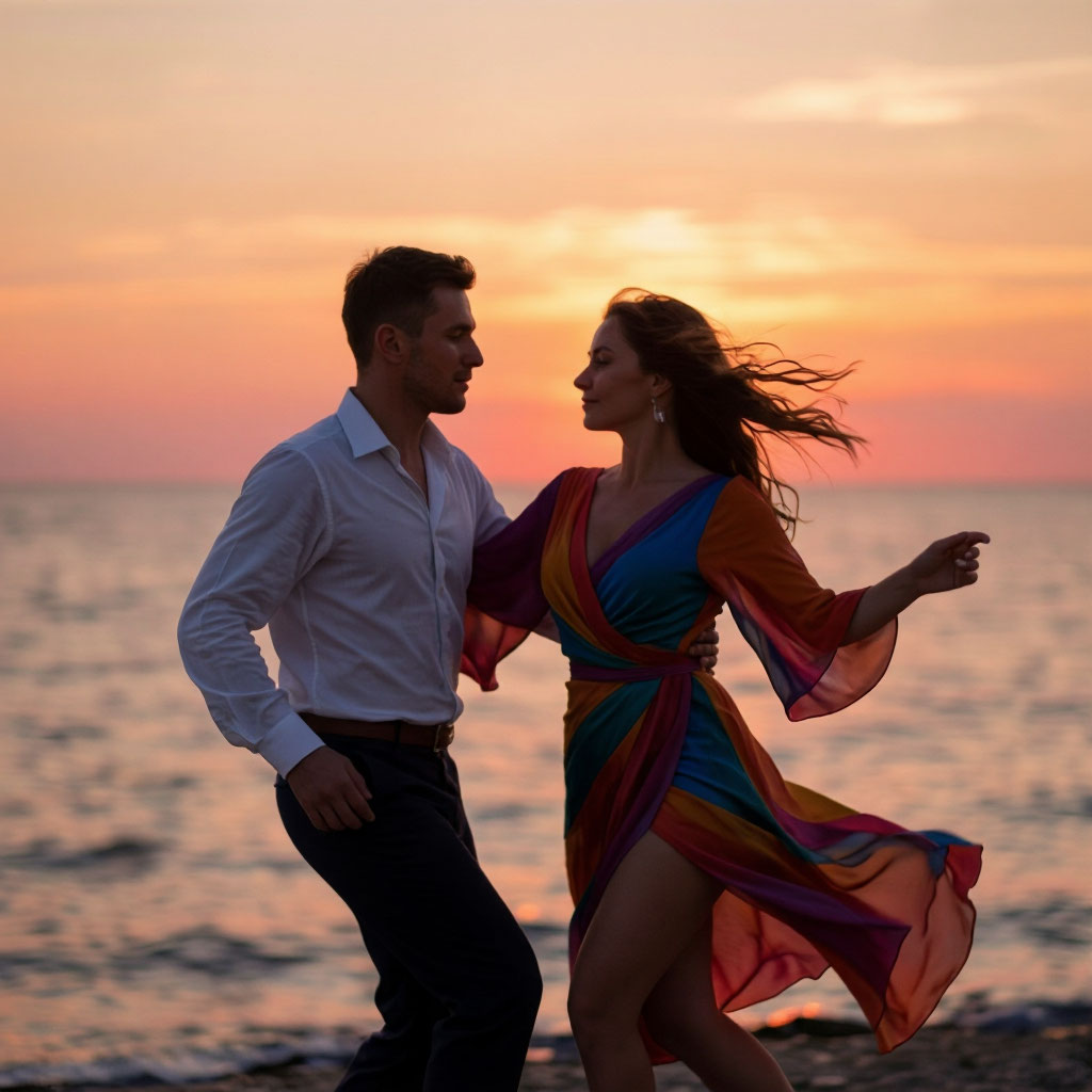 Bachata dance atmosphere