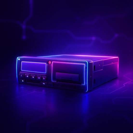 Установка тахографа МАК-1 с блоком СКЗИ и аппаратурой спутниковой навигации АСН