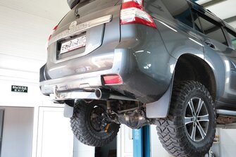 Установка усиленных пружин Land Cruiser 200