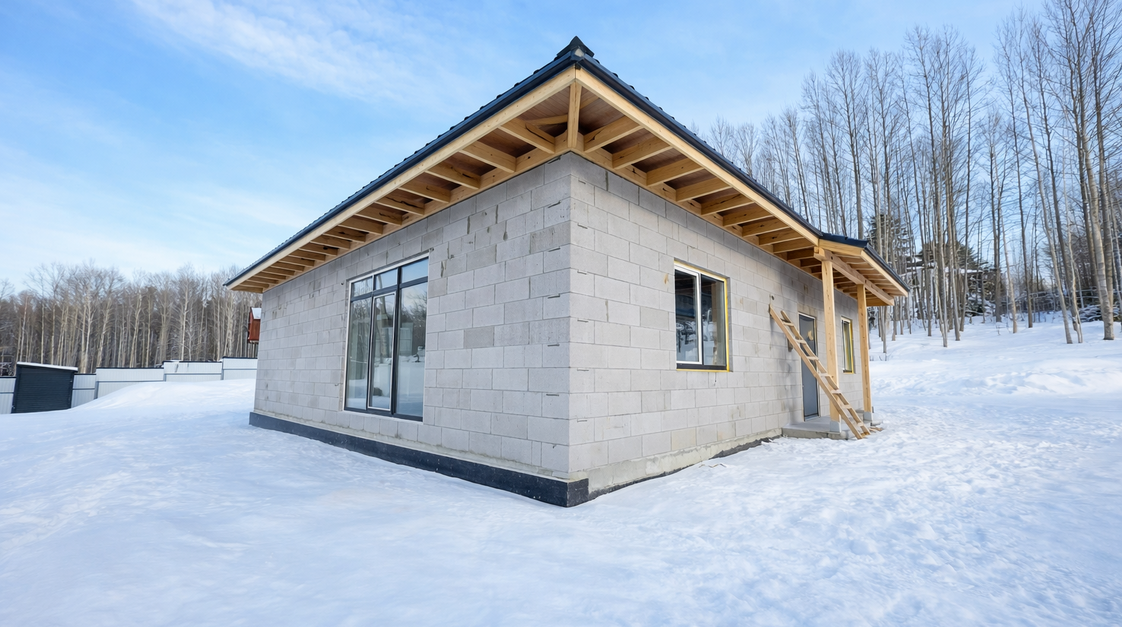 Проект одноэтажного дома 79 м2