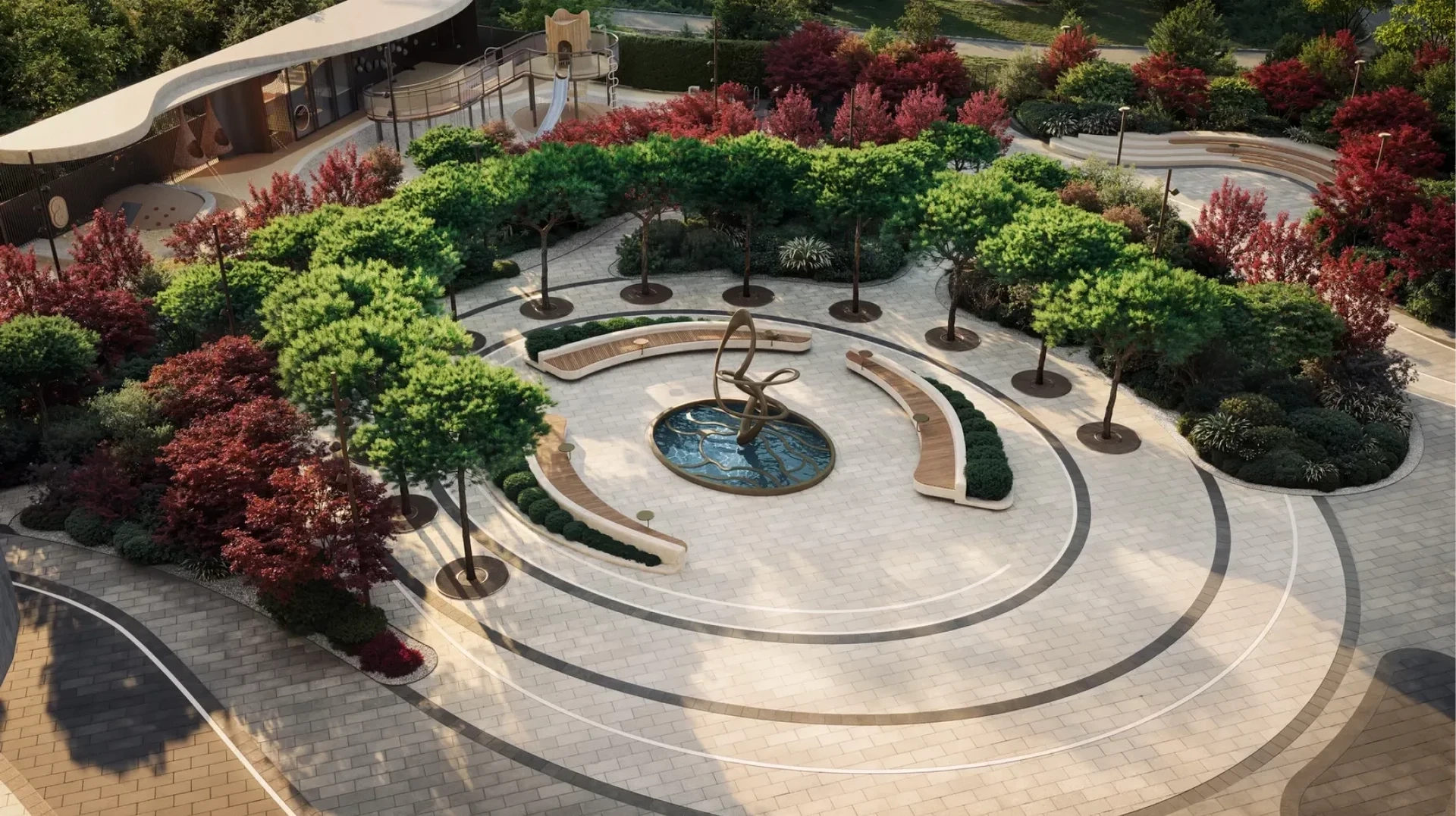 ЖК «Муза» - благоустройство