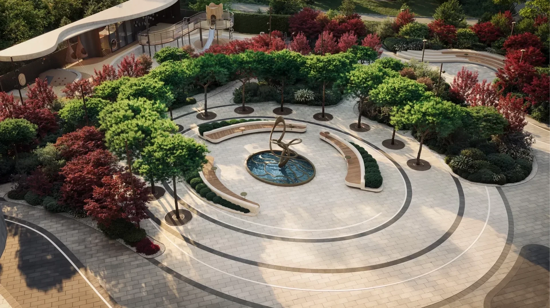 ЖК «Муза» - благоустройство