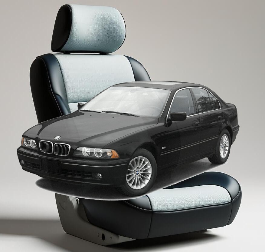 Чехлы для сидений BMW E39, современный облик