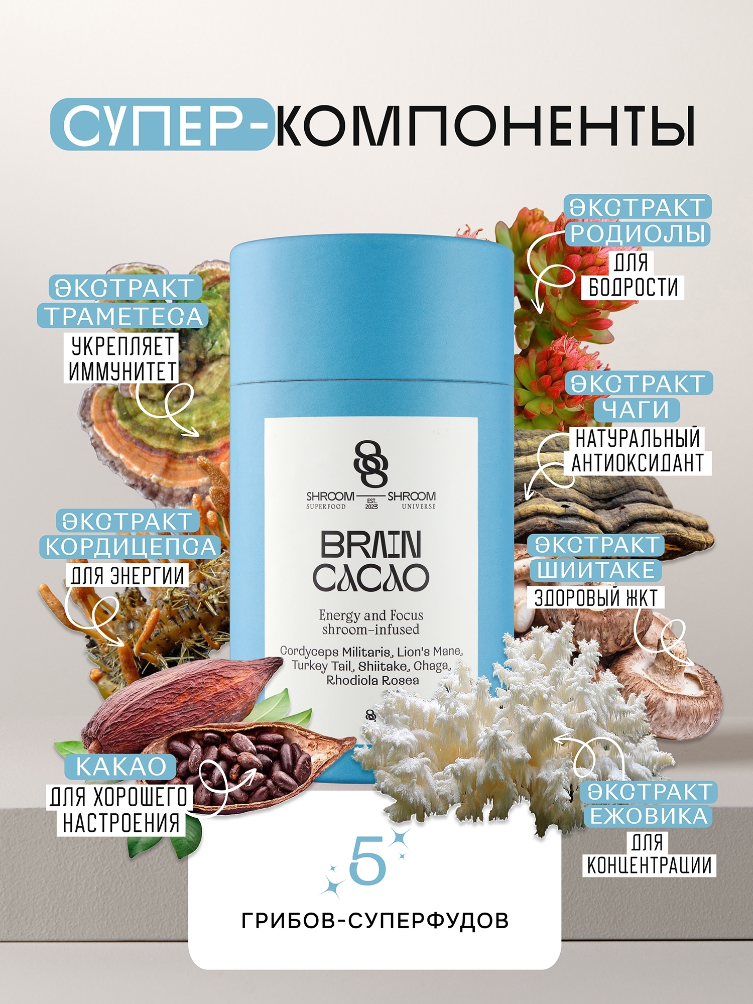 Брейн какао SHROOM SHROOM