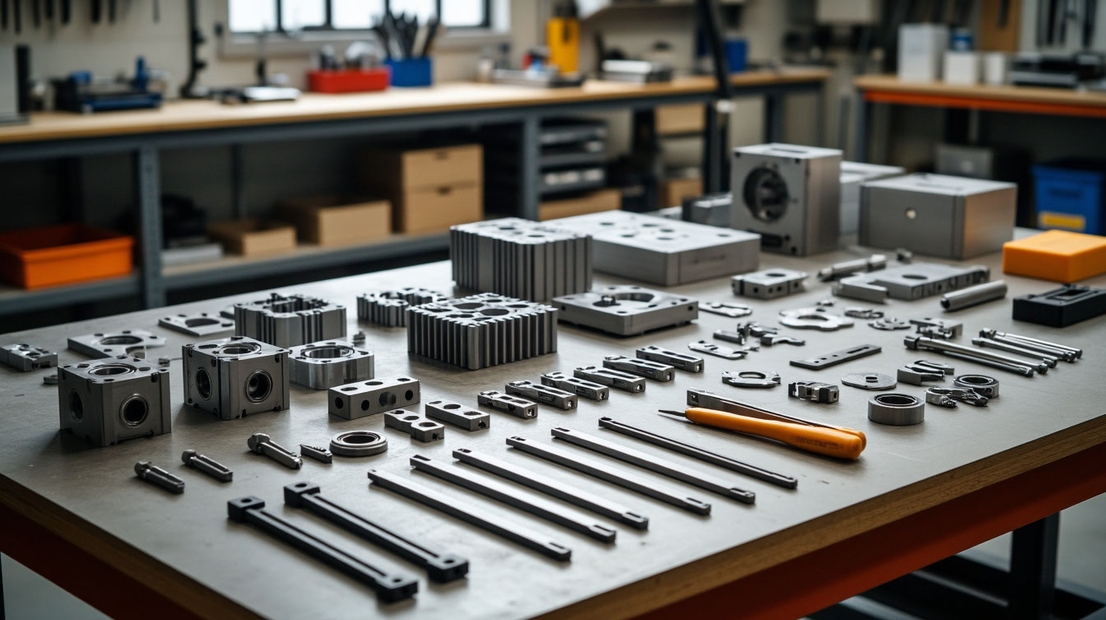 Готовые детали, прошедшие полный цикл обработки