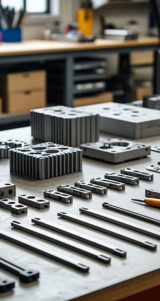 Готовые детали, прошедшие полный цикл обработки