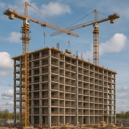 строительство отеля