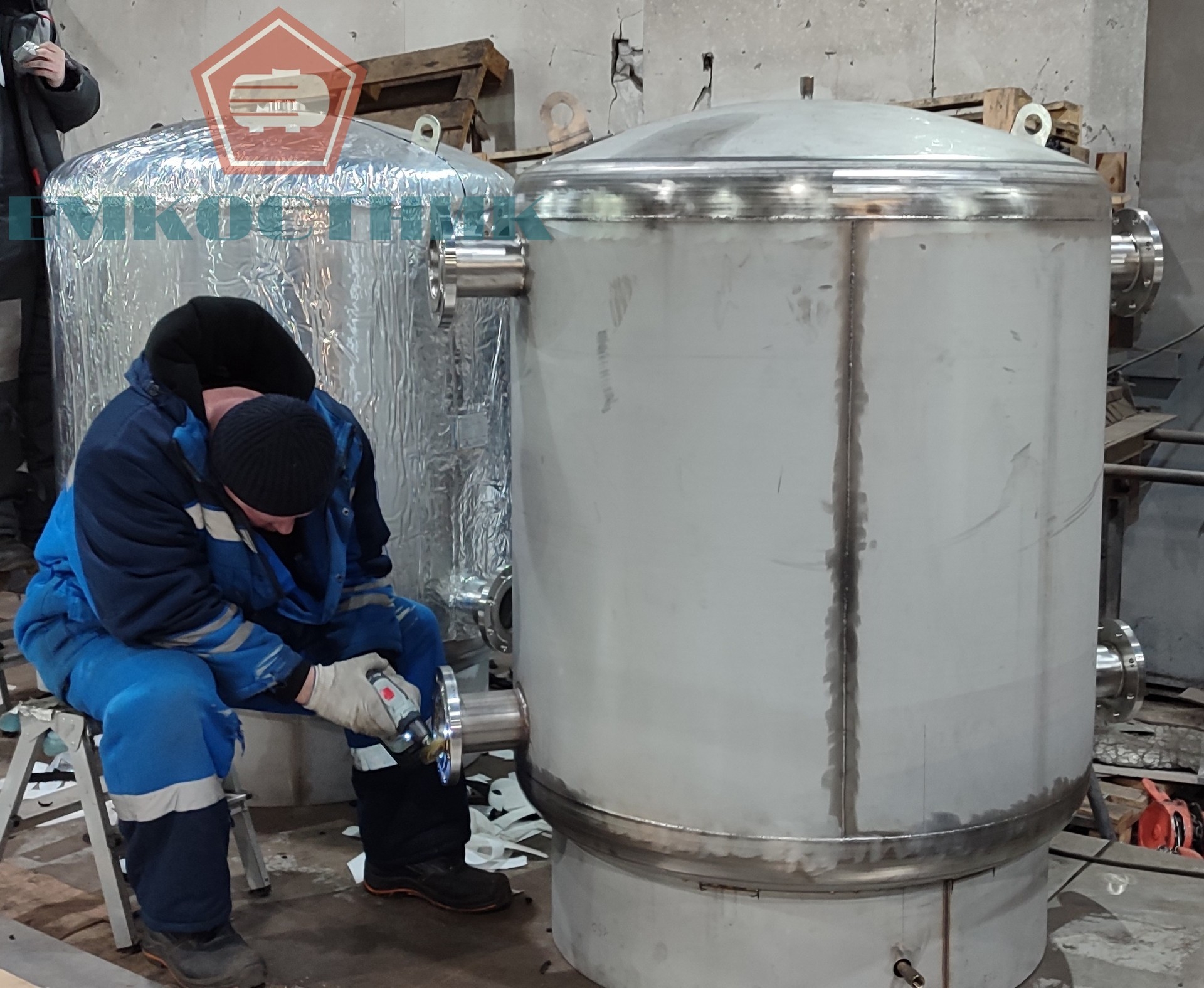 Буферная емкость V-1.0 м3