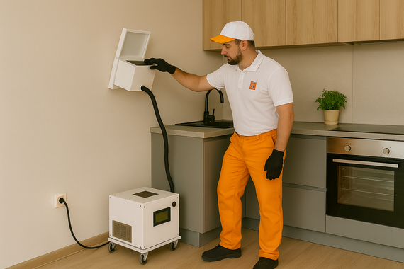 СВЧ обработка кухни