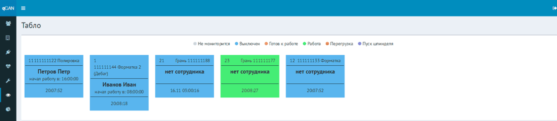 Автоматический режим mes