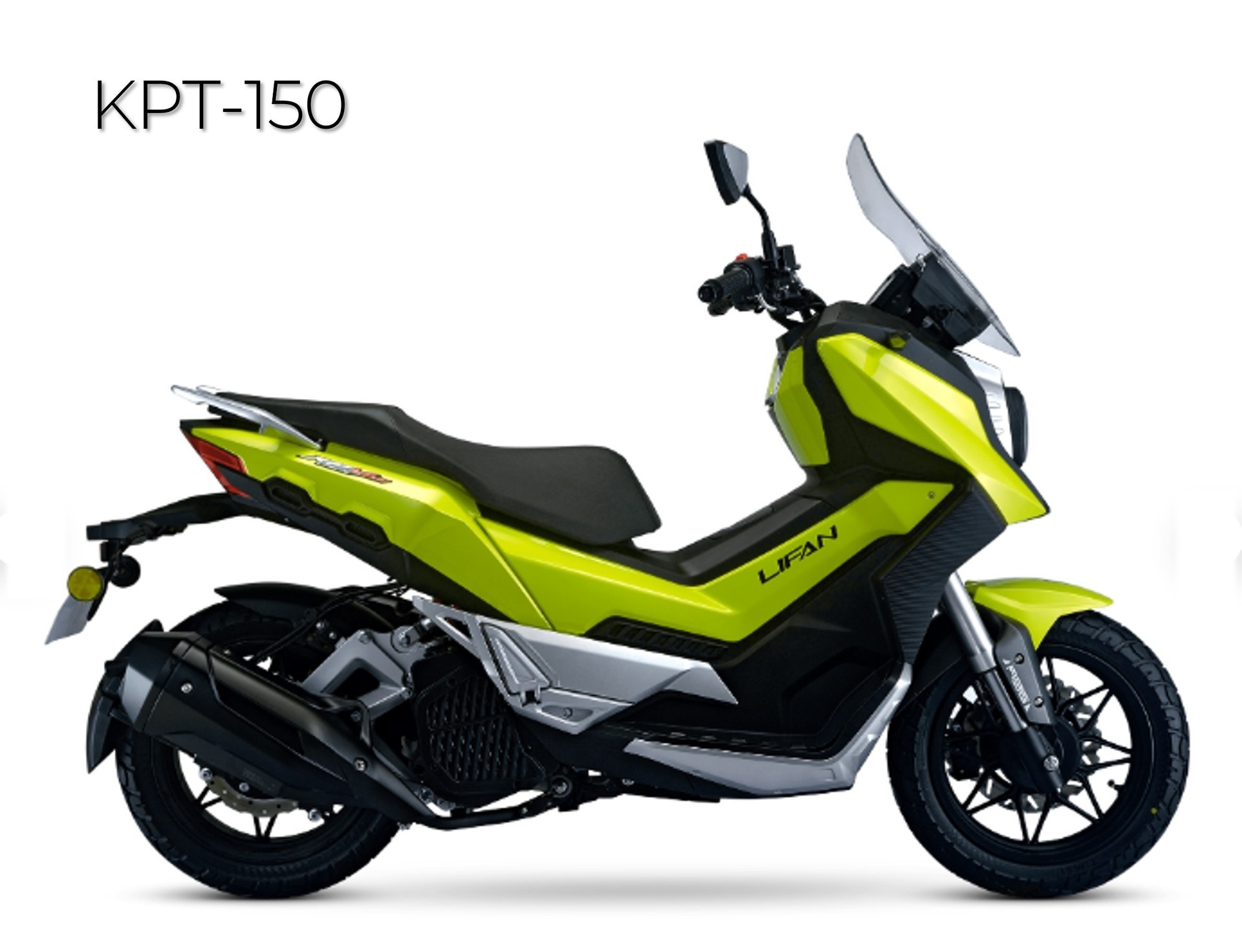 Gen-Z ролик: скутер Lifan KPT-150 рядом со скейтерами, динамичное видео мото-техники