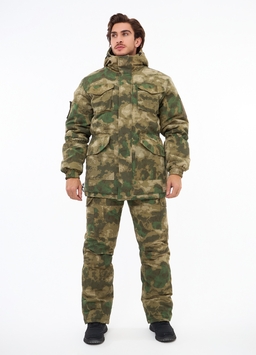  Зимний костюм Горка 8 (Мох) – утеплённая спецодежда от Spetzobuv