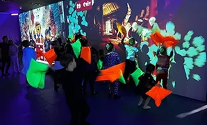 Интерактивный аттракцион "Кидалки". Детские праздники и дни рождения.