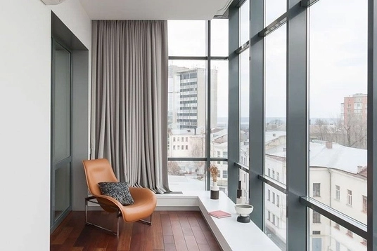 Стационарный алюминиевые витраж в Астане