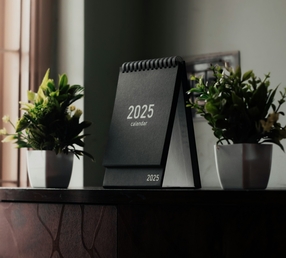 Перекидные на пружине с календарным блоком