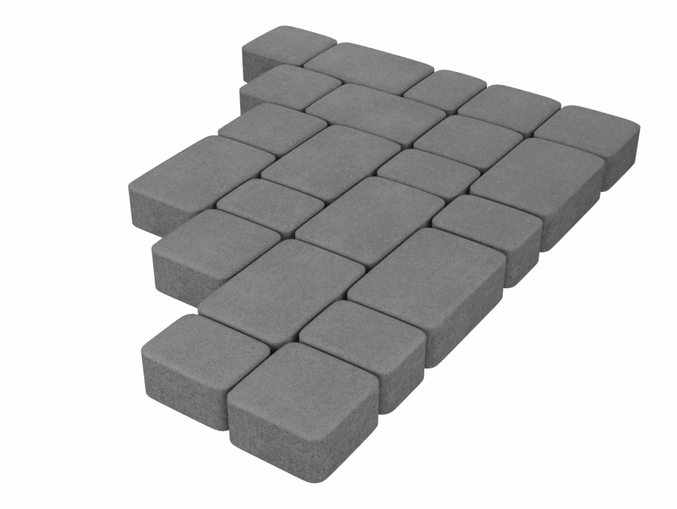 Тротуарная плитка Старый город с доставкой от завода Стеллард