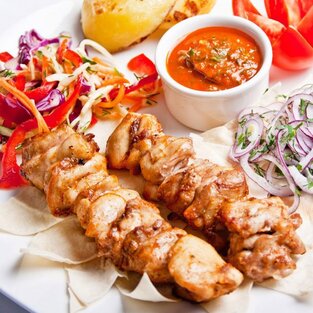 Шашлык из курицы