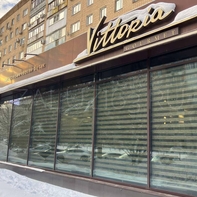 Шторы зебра на панорамные окна в магазине Vittoria в Самаре