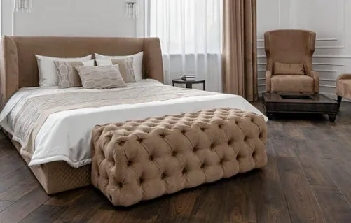 Купить двуспальную кровать на заказ Милан 25