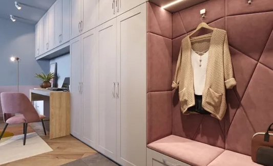 Мягкие стеновые панели в прихожую на заказ по индивидуальным размерам