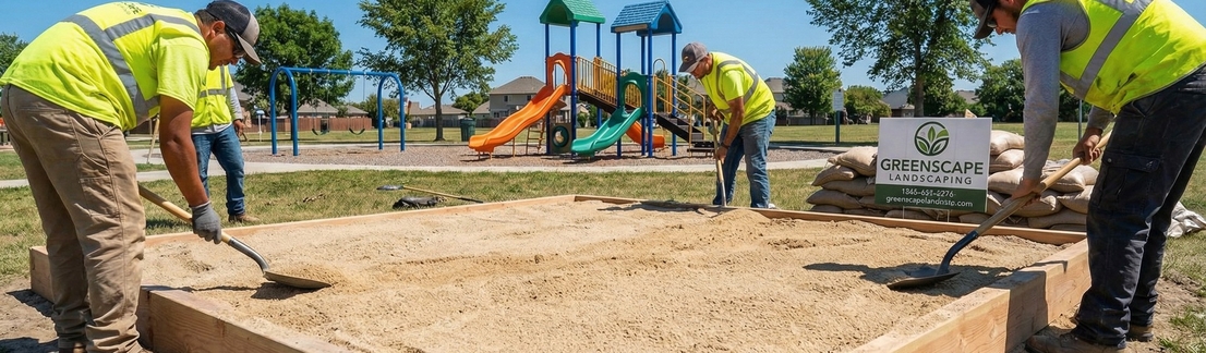 Песок сеяный для строительных и ландшафтных работ