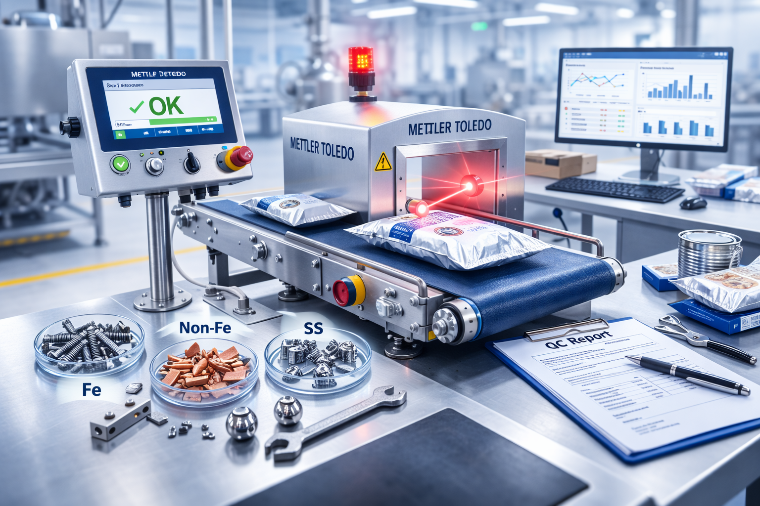 Металлодетекторы: подбор под продукт и линию